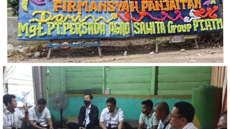 BPJS Tenaga Kerja Datangi Keluarga Almarhum M.Firmansyah  Korban Laka Kerja  PT.PAS