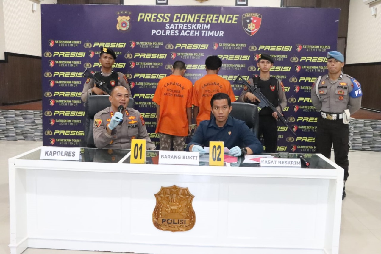 Satreskrim Polres Aceh Timur Ungkap Pelaku Jarimah Pelecehan Seksual Dan Pemerkosaan Terhadap Anak