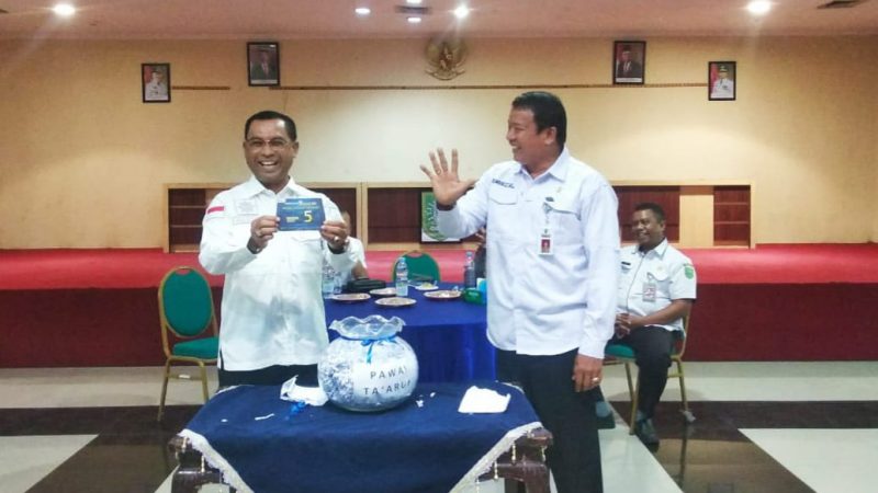 Se Riau Lakukan Pencabutan Undian,Inhu Tuan Rumah MTQ XLI Tingkat Provinsi 2023