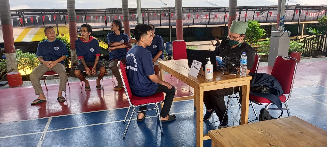 2.333 Warga Binaan Lapas Cipinang Jalani Skrining ACF TBC
