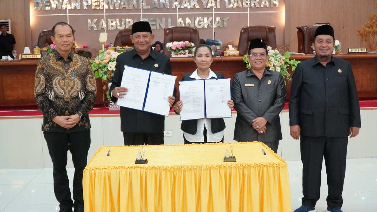 PAPBD Disahkan Nilainya Rp2,6 Triliun, Plt Bupati Langkat Berterimakasih Ke Semua Pihak