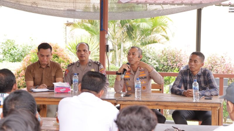 Coffe Morning Bersama Jurnalis, Ini Kata Kapolres Sergai