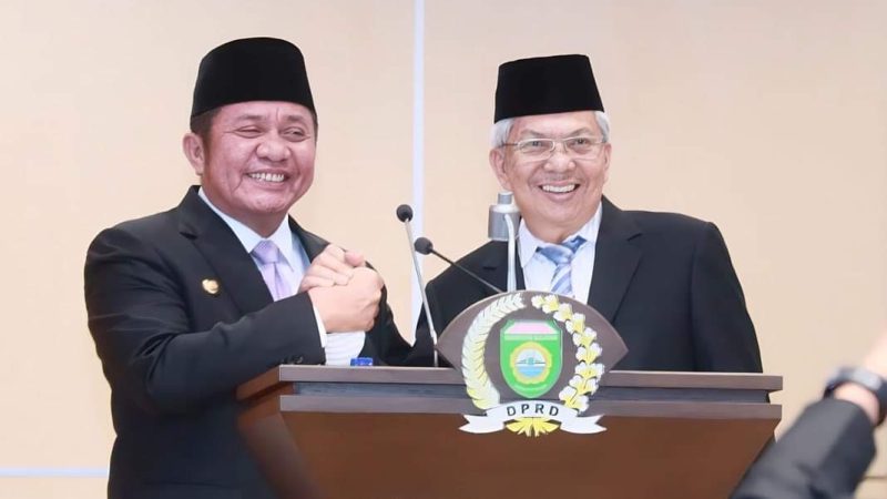 Ketua DPRD Sumsel Umumkan Pemberhentian Kepala Daerah dan Wakil Kepala Daerah Dalam Rapat Paripurna LXXI Tahun 2023