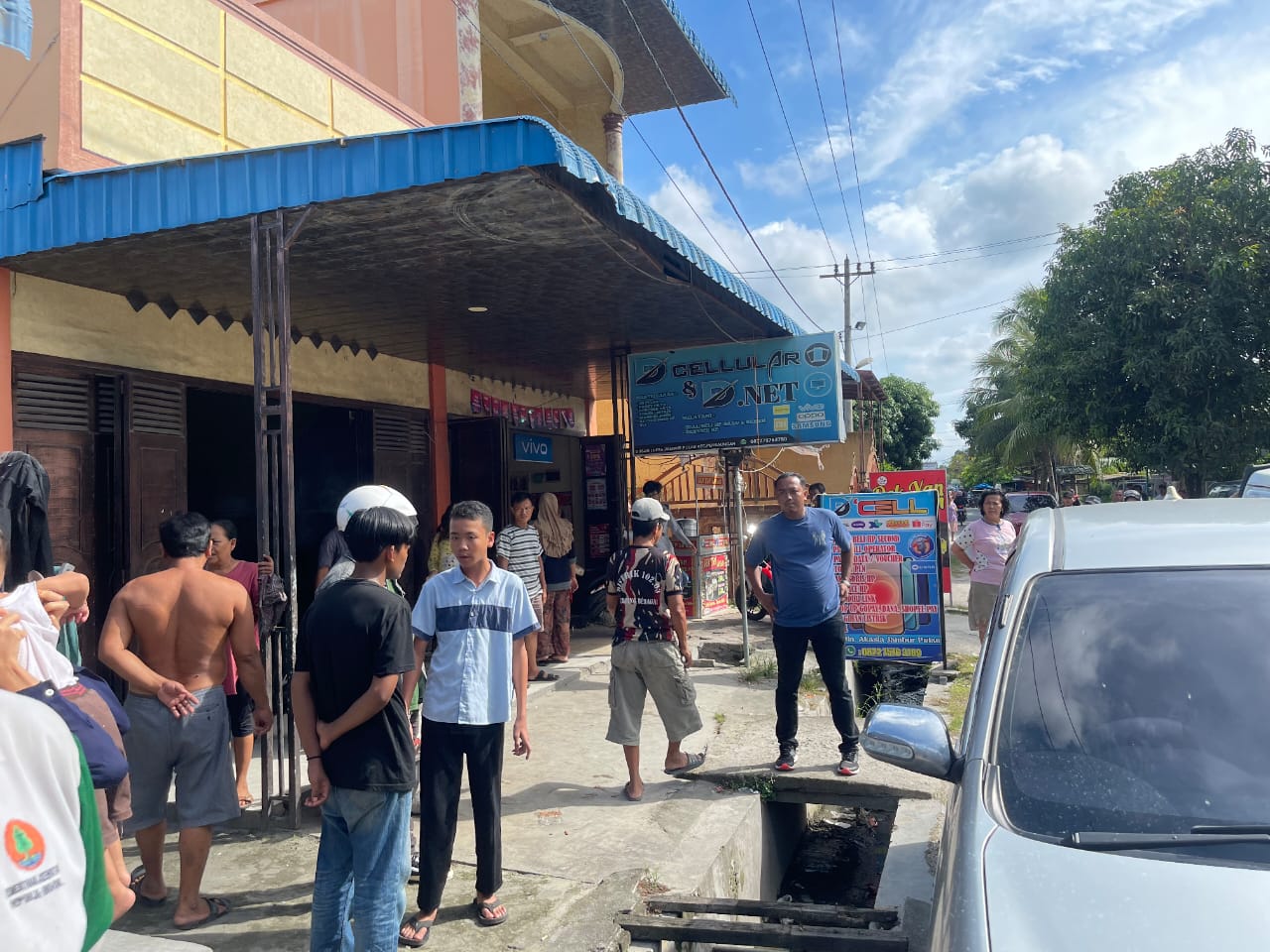 Polres Sergai Grebek Kampung Narkoba di Sei Bamban