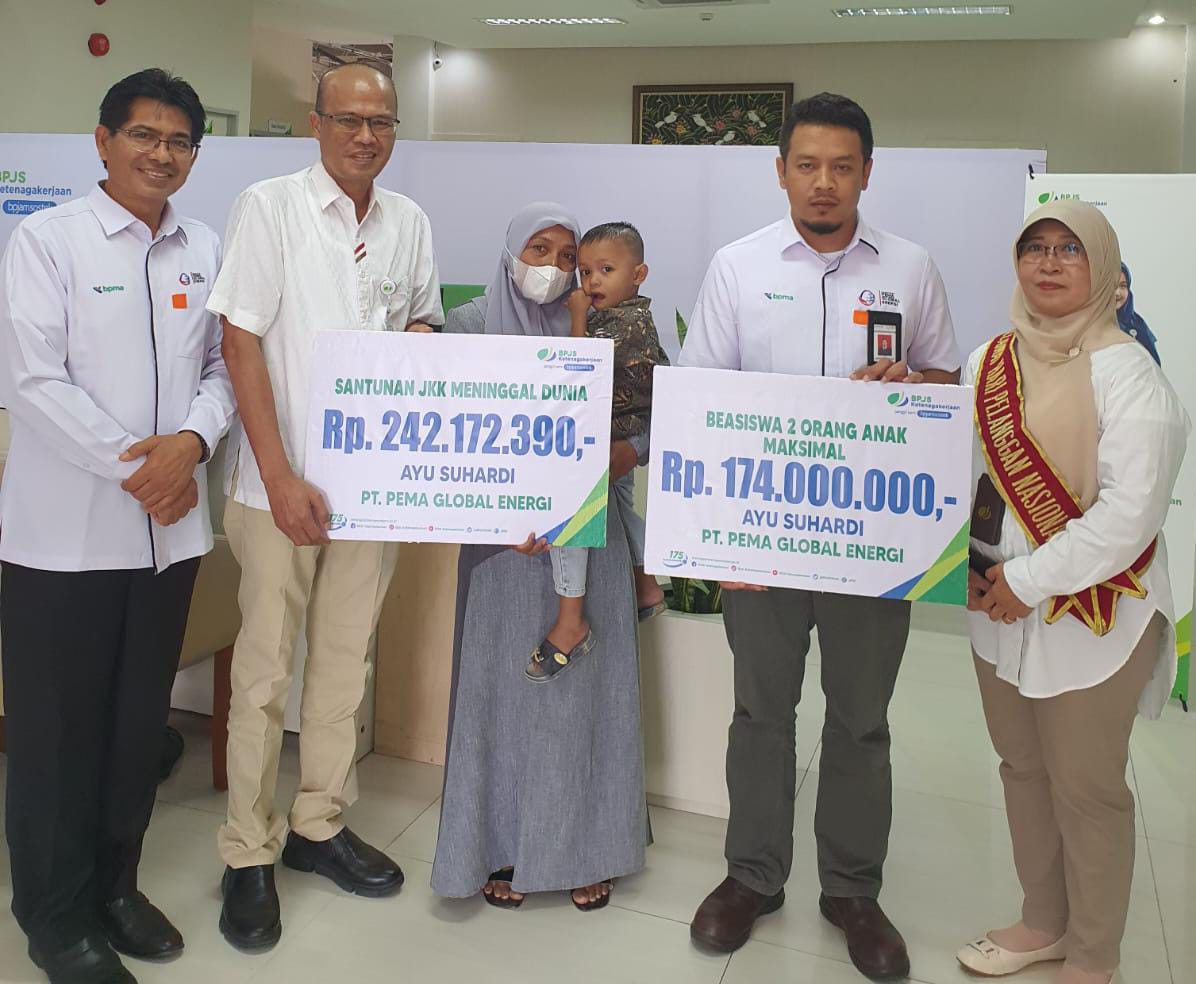 Harpelnas 2023: Kepala BPJS Ketenagakerjaan Lhokseumawe Turun Langsung dan Serahkan Santunan Rp416 Juta