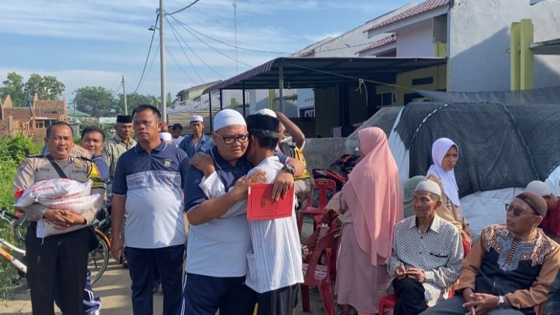 Kapolres Tanjung Balai Melayat ke Rumah Keluarga Korban