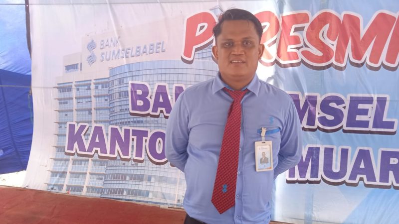 Peresmian Bank Sumsel Babel Kantor Kas Muara Padang