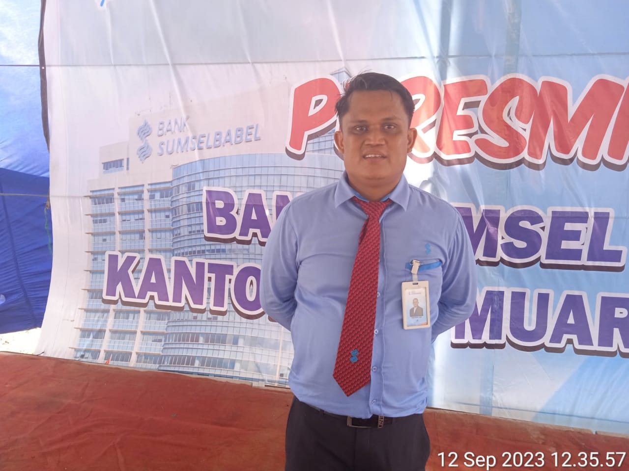 Peresmian Bank Sumsel Babel Kantor Kas Muara Padang