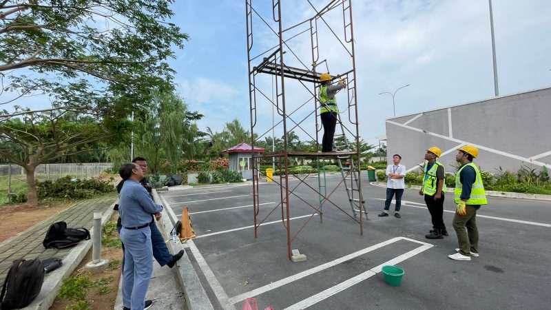 INALUM Lakukan Pelatihan K3 Ahli Ketinggian Kepada Pemuda Sekitar Perusahaan