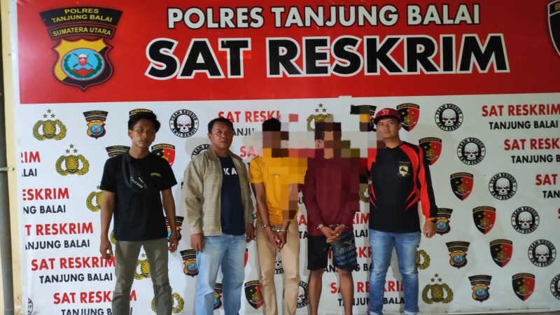 Pencuri Sepeda Motor Antar Kota Antar Provinsi Dibekuk Polres Tanjung Balai, 2 Orang Pelaku Diamankan