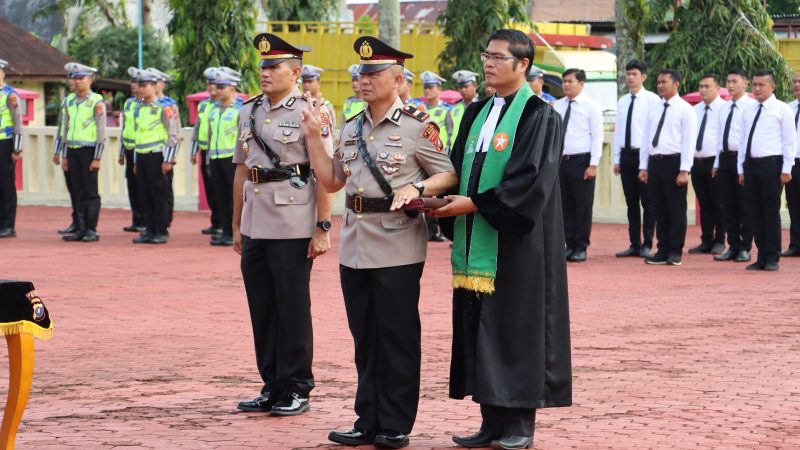 IPTU Sonahami Lase, S.H Jabat Kasat Lantas Polres Nias