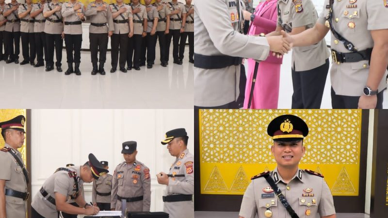Kapolres Aceh Selatan Pimpin Sertijab, Iptu Narsyah Agustian Jabat Kasat Resnarkoba