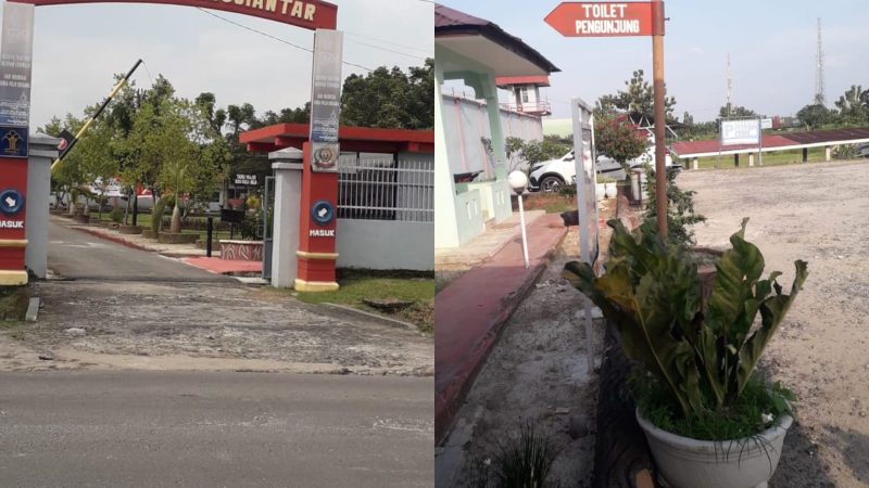 Pengunjung Lapas Kelas IIA Pematangsiantar Keluhkan Pintu Kamar Mandi yang Rusak dan Harus Diganjal Batu