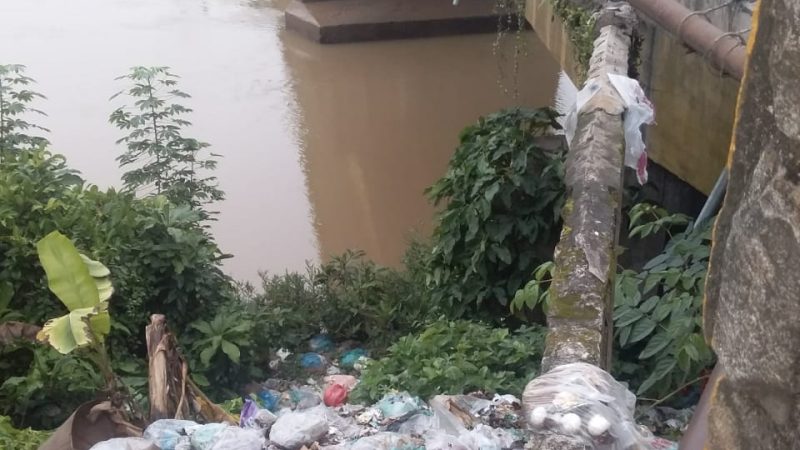 Bau Busuk Diujung Jembatan Penghubung Jalan Lintas Medan -Aceh : Ini Penjelasan UPT Teluk Aru