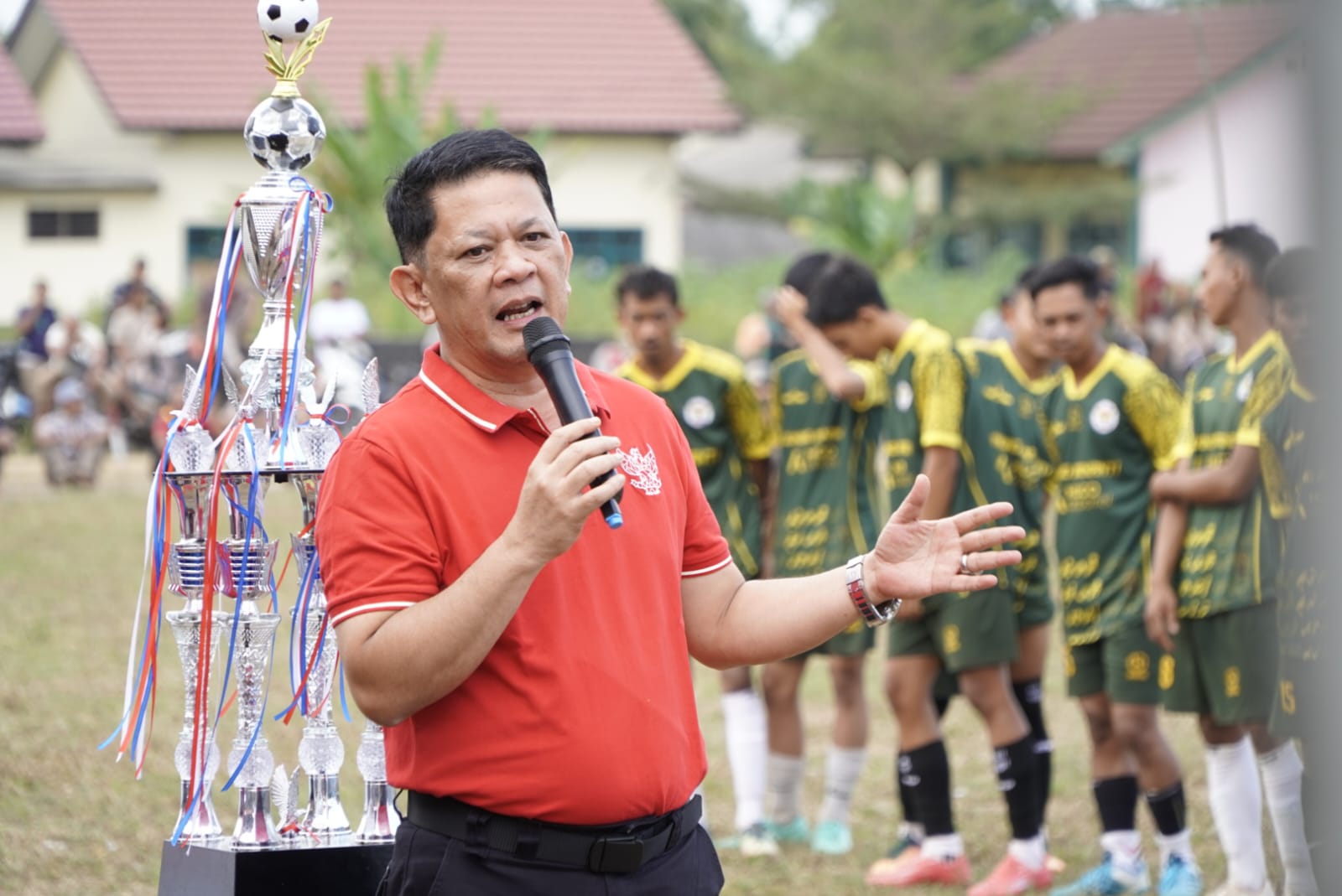 Pj Bupati Tubaba Firsada Hadiri Final Wonokerto Cup 2023
