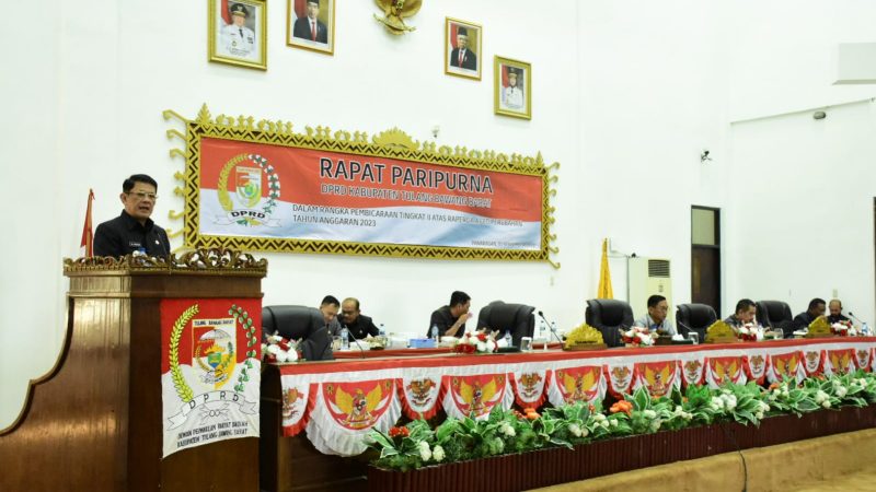 Raperda Perubahan 2023 Ditandatangani, Pj Bupati Firsada Apresiasi DPRD Tubaba