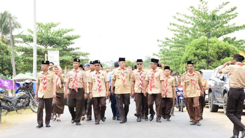 Pj Bupati Firsada Pimpin Apel Besar Peringati Hari Pramuka ke-62