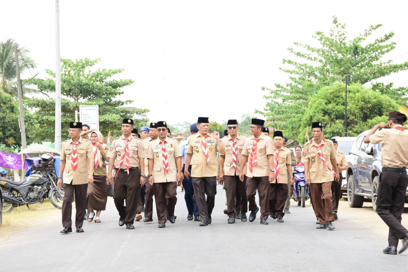 Pj Bupati Firsada Pimpin Apel Besar Peringati Hari Pramuka ke-62