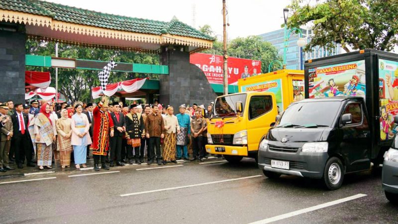 Diluncurkan Bobby Nasution, Mobil Pasar Murah Keliling Diminati Warga dan Mampu Jaga Stabilitas Harga