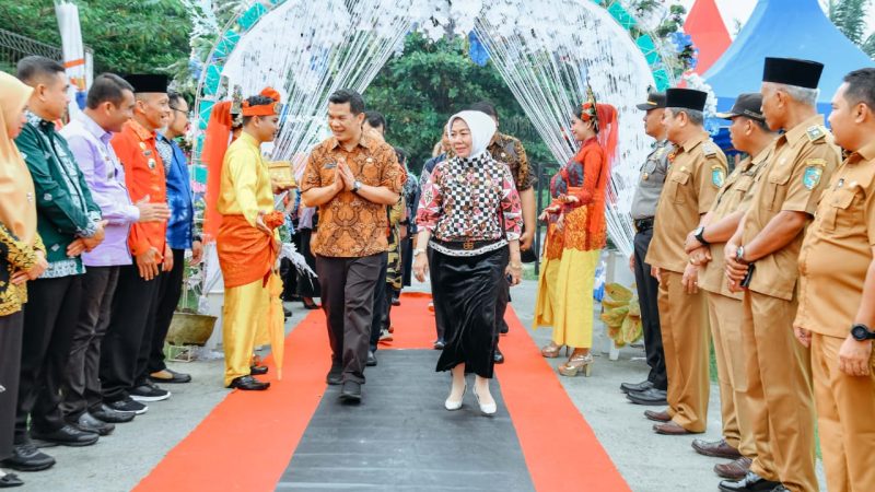Tim Penilai Kecamatan Terbaik Provsu Lakukan Penilaian di Kecamatan Datuk Tanah Datar