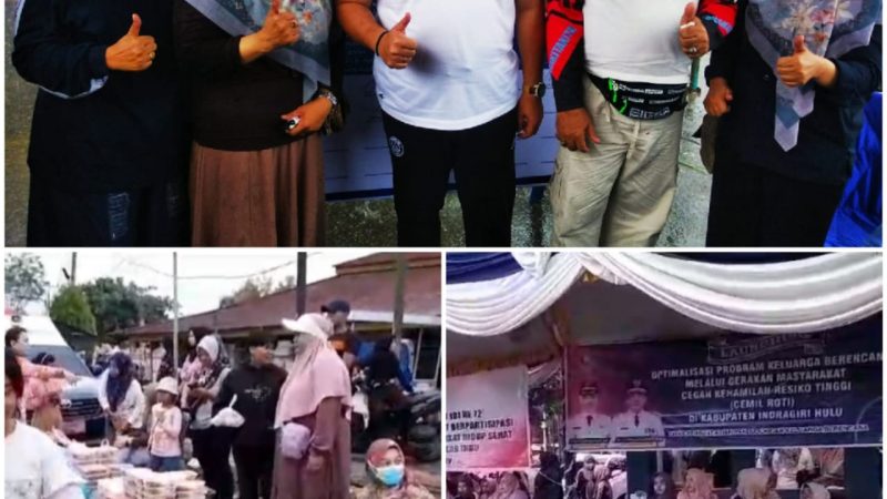 Minggu ke Tiga Car Free Day Fromosi Produk Lokal Inhu Sudah Menggeliat dan Launching Kegiatan