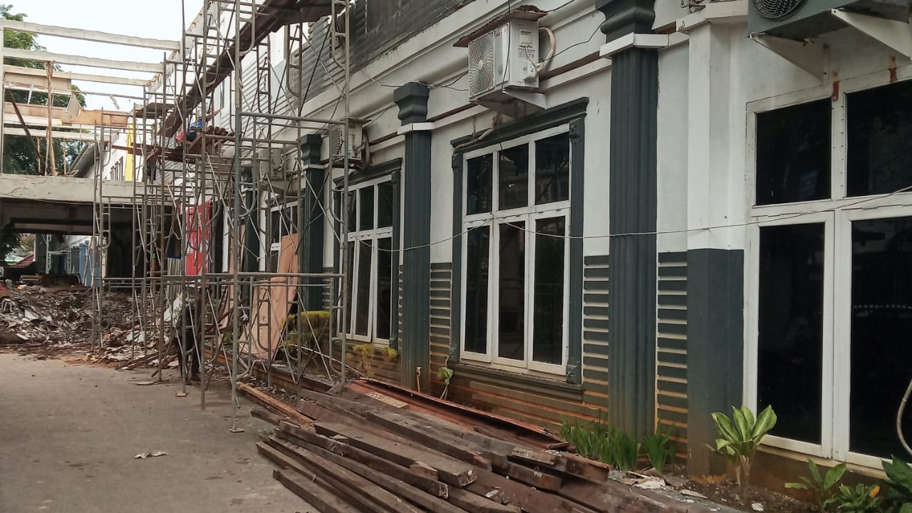 Diduga Proyek Siluman SMAN 3 Medan Tanpa Plank PBG