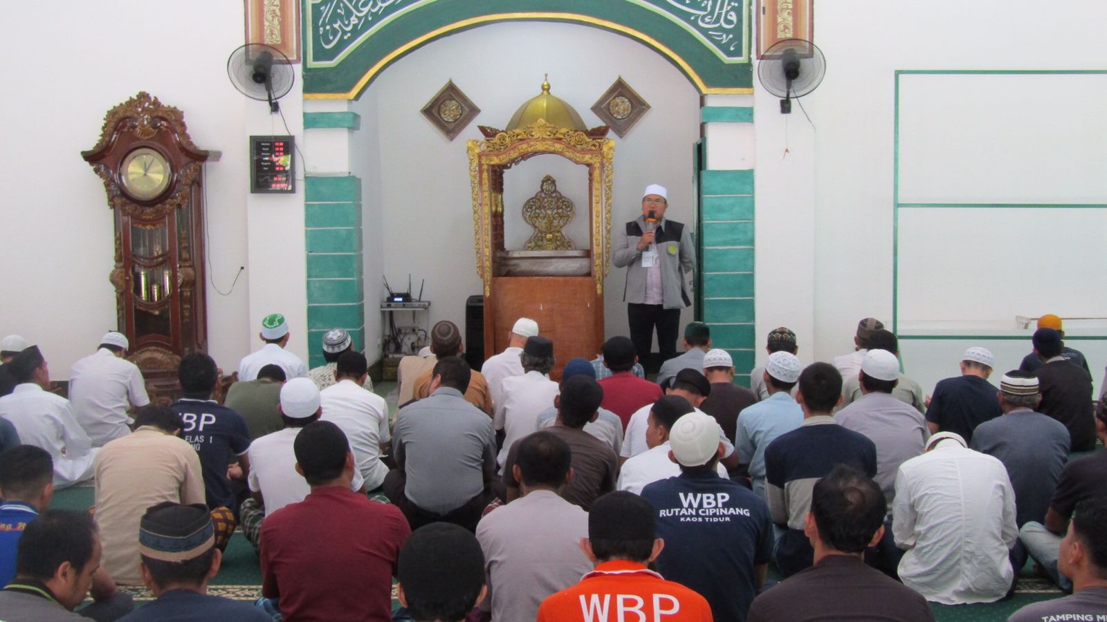 Tingkatkan Kualitas Iman, Rutan Cipinang DKI Jakarta Berikan Tausyah Bagi Warga Binaan