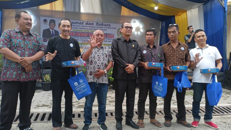 Pelaksanaan Sosperda No. 6 Tahun 2015, Antonius Tumanggor Ajak Warga Jaga Kebersihan Lingkungan dari Sampah