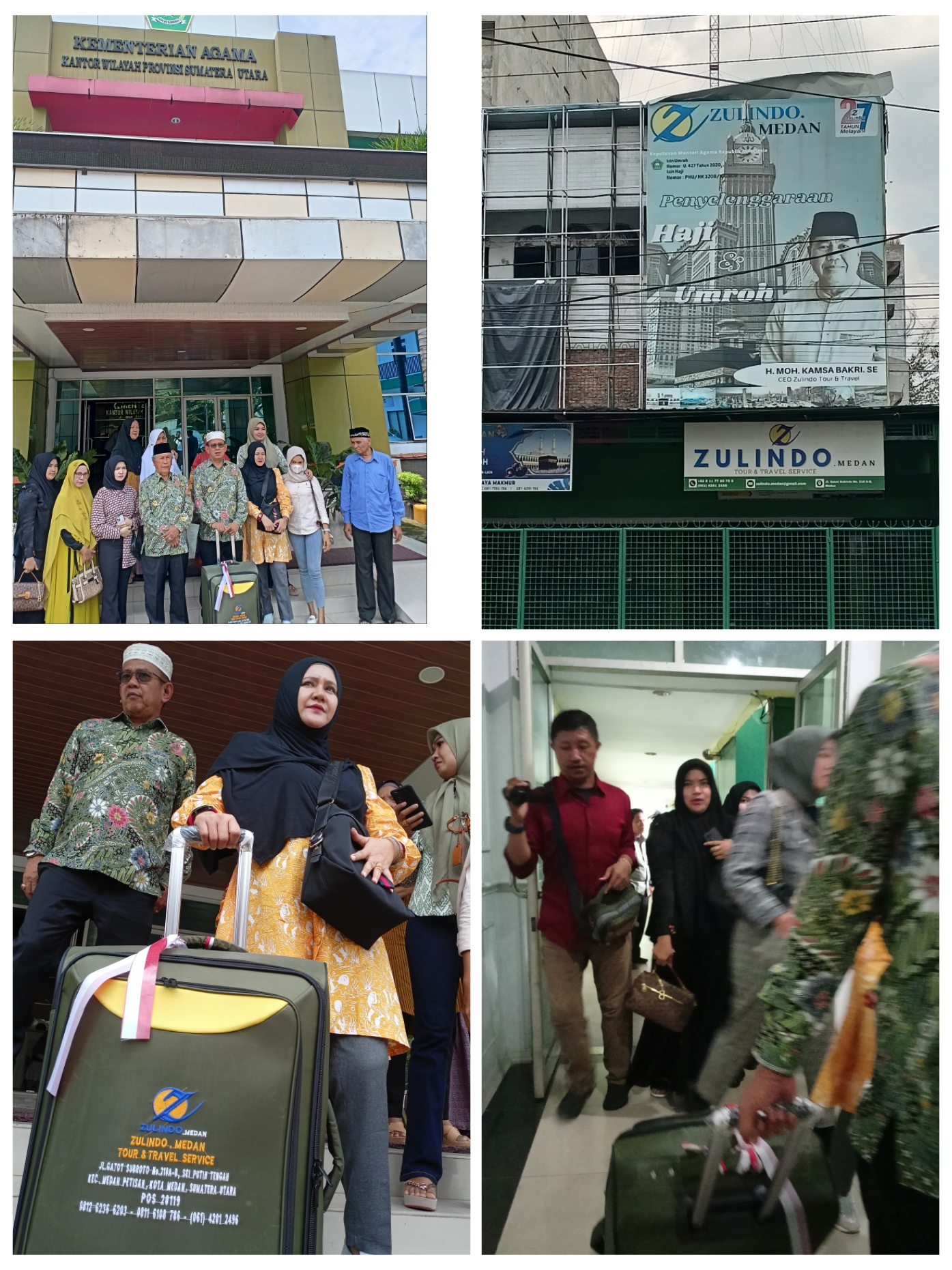 Puluhan Calon Umroh Diduga Tertipu Paket Umroh Zulindo dari Zulindo Tour & Travel, Ngadu ke Kemenag Sumut 