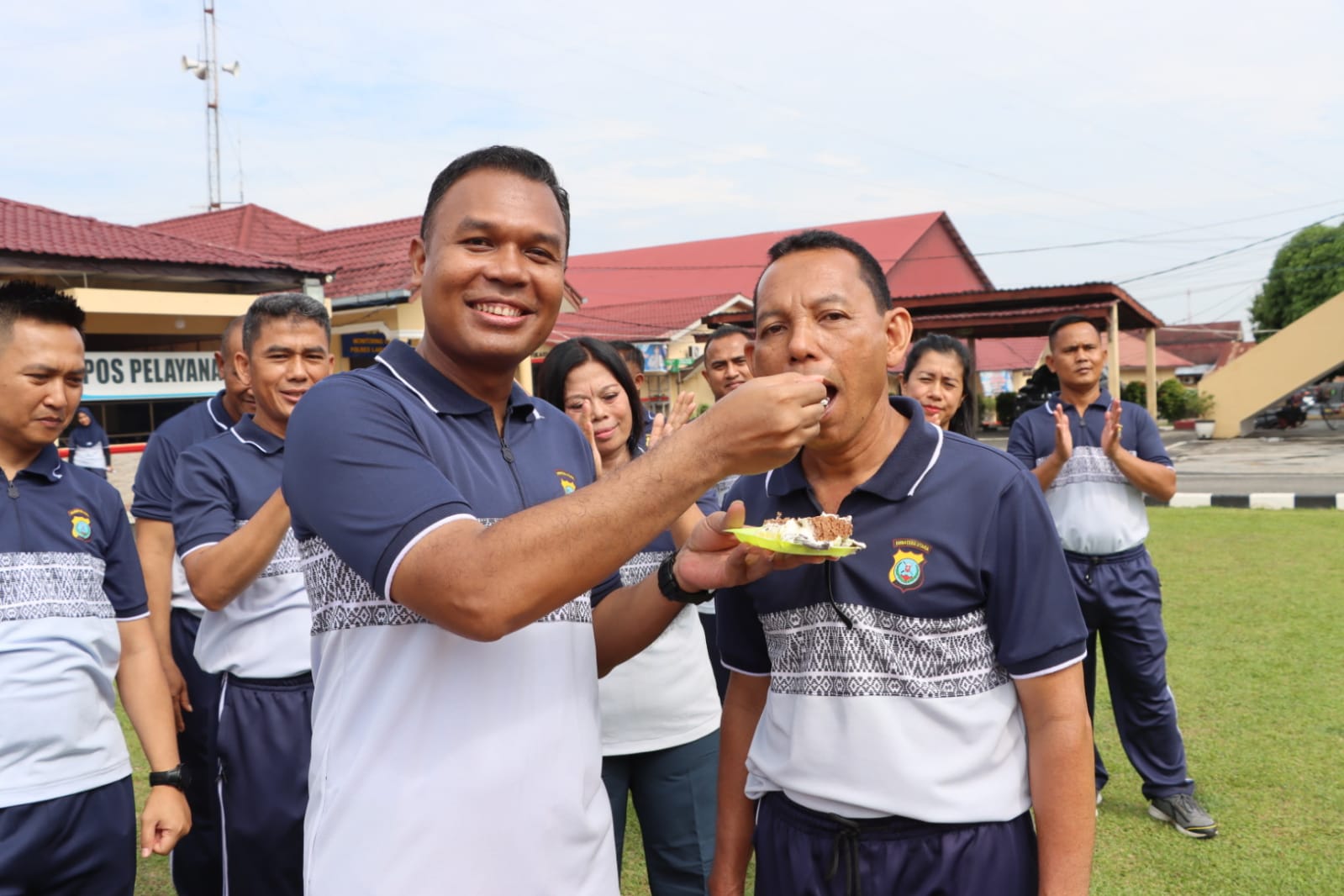 Polres Labuhanbatu Merayakan Ulang Personil kelahiran Agustus dan September