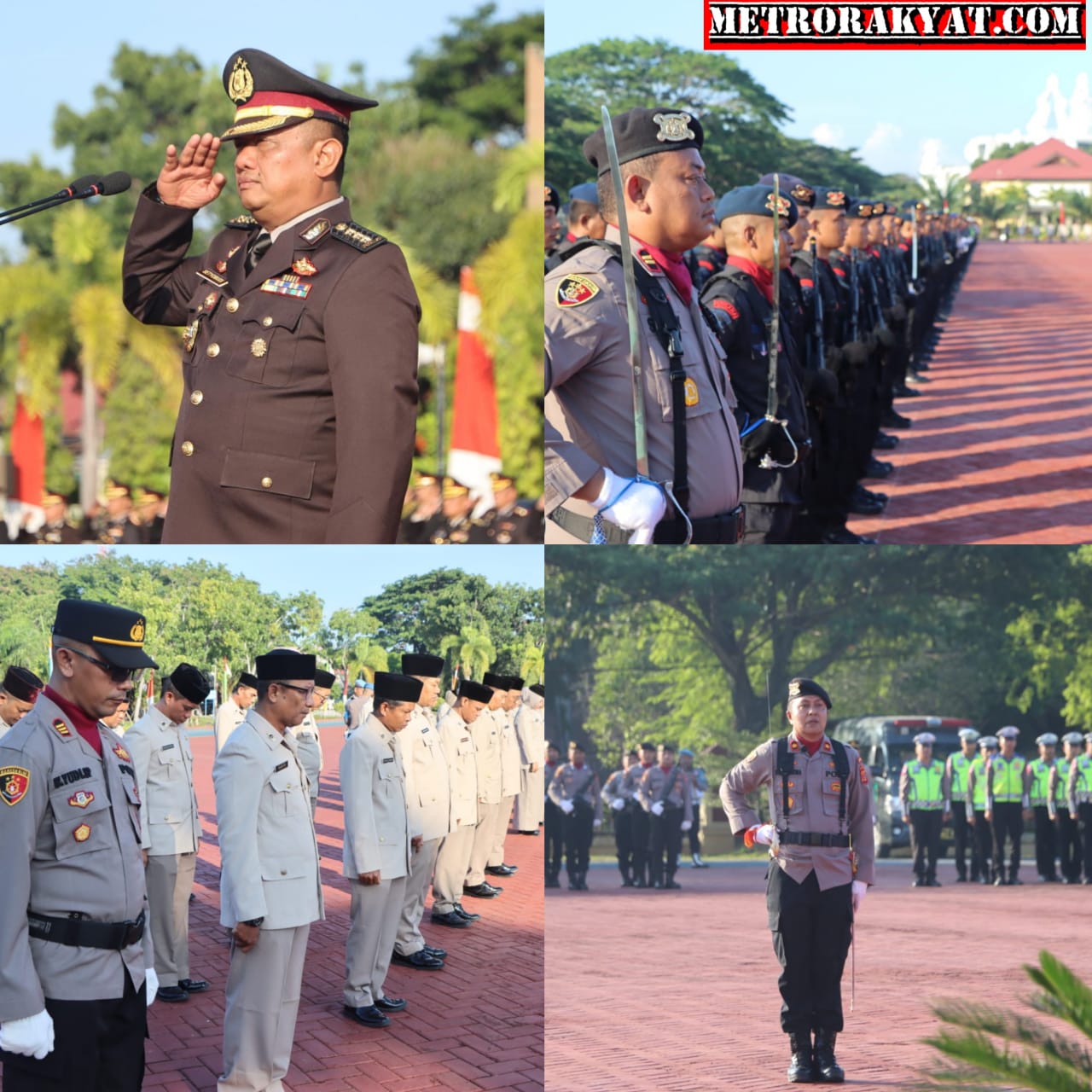 Irwasda Polda Aceh Irup Peringatan Hari Kesaktian Pancasila Tahun 2023 Di Mapolda Aceh