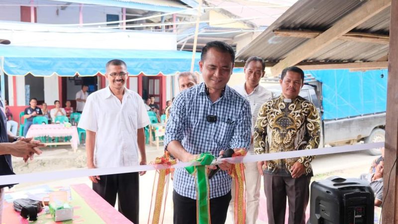 Posko Leader Daeli Dibuka Di Kecamatan Gomo Nias Selatan