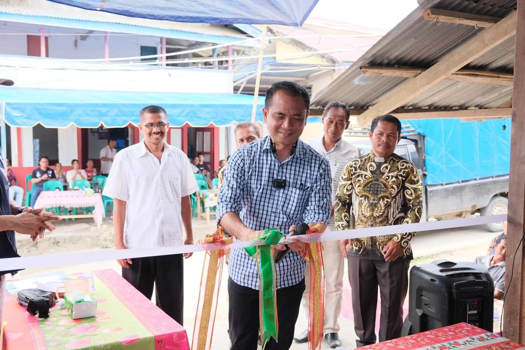 Posko Leader Daeli Dibuka Di Kecamatan Gomo Nias Selatan