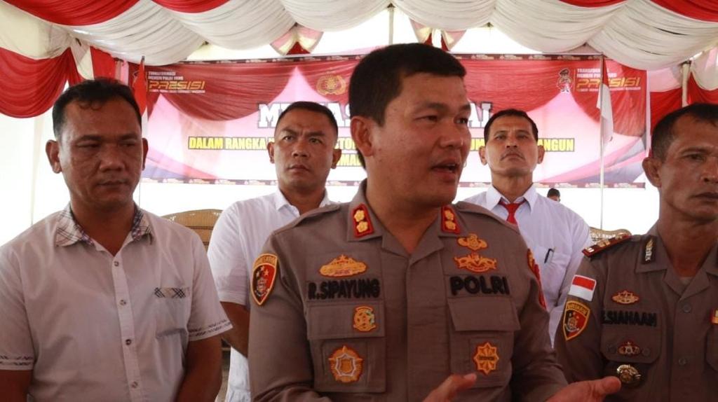 Tersangka Kasus Pencurian Sawit Jalani Sanksi Sosial Setelah Polres Simalungun Terapkan Restoratif Justice