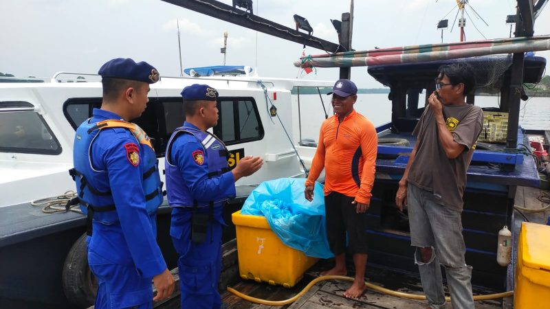 Team Regu IV Sat Polairud Patroli Siang, Di Wilayah Hukum Perairan