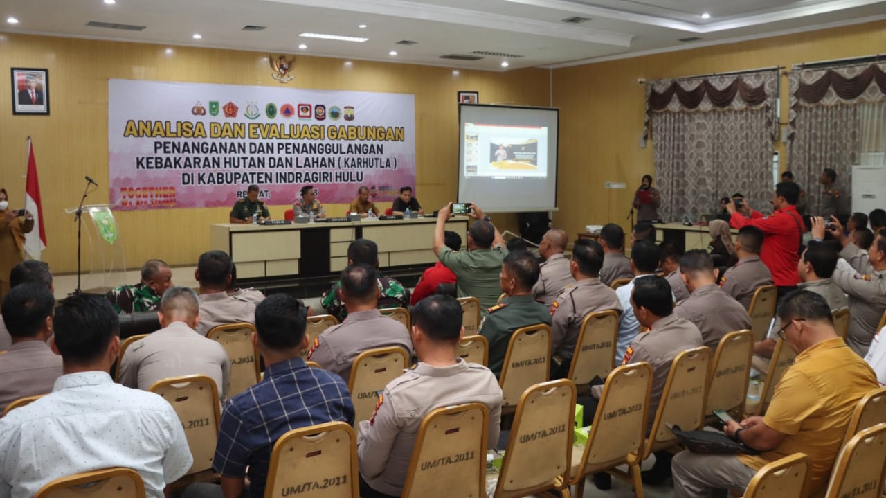 Polres Inhu Inisiasi Penanganan Karhutla 