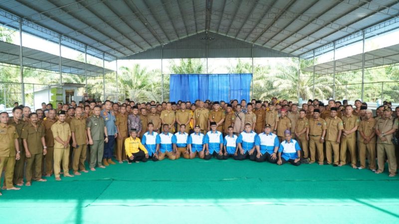 BKAD Kecamatan Wampu di kukuhkan, Syah Afandin: berikan pelayanan 24 jam ke warga