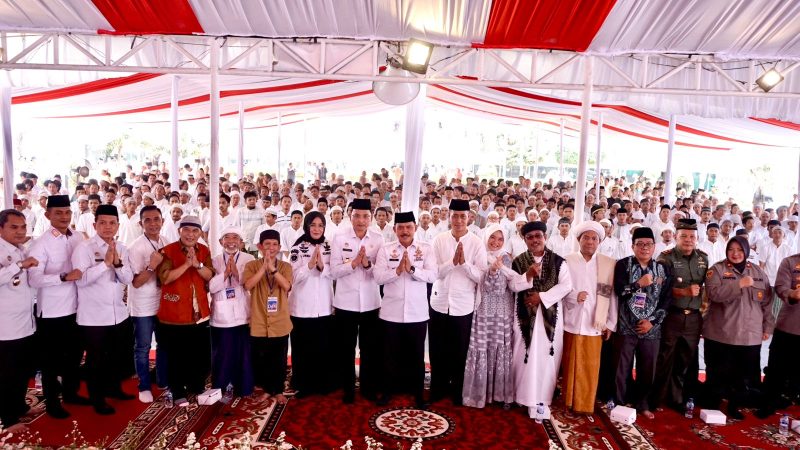 Ribuan Warga Binaan Rutan Cipinang Ikuti Maulid Akbar Nabi Muhammad SAW 1445 H Yang Dimeriahkan Abah H Komar 4 Sekawan