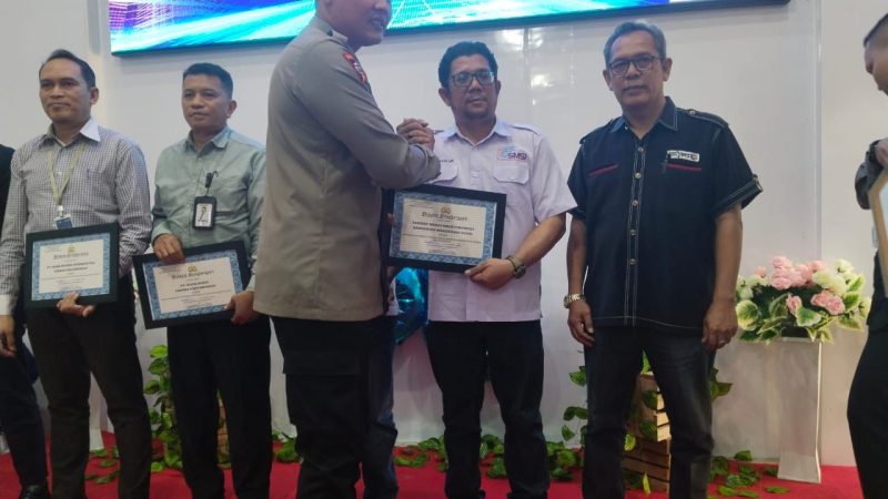 HUT Polantas Ke 68, Polres Madina Kembali Beri Penghargaan Ke SMSI Madina