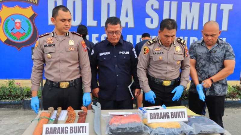 3 Orang Pelaku Pengeroyokan Yang Mengakibatkan Luka Berat Dan Meninggal Dunia Cepat Diringkus Polres Labuhanbatu