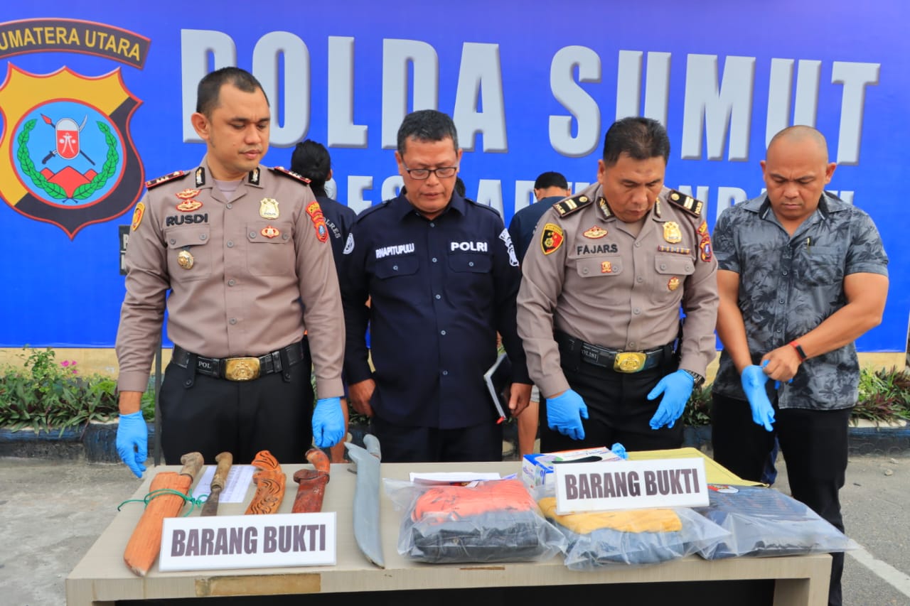 3 Orang Pelaku Pengeroyokan Yang Mengakibatkan Luka Berat Dan Meninggal Dunia Cepat Diringkus Polres Labuhanbatu