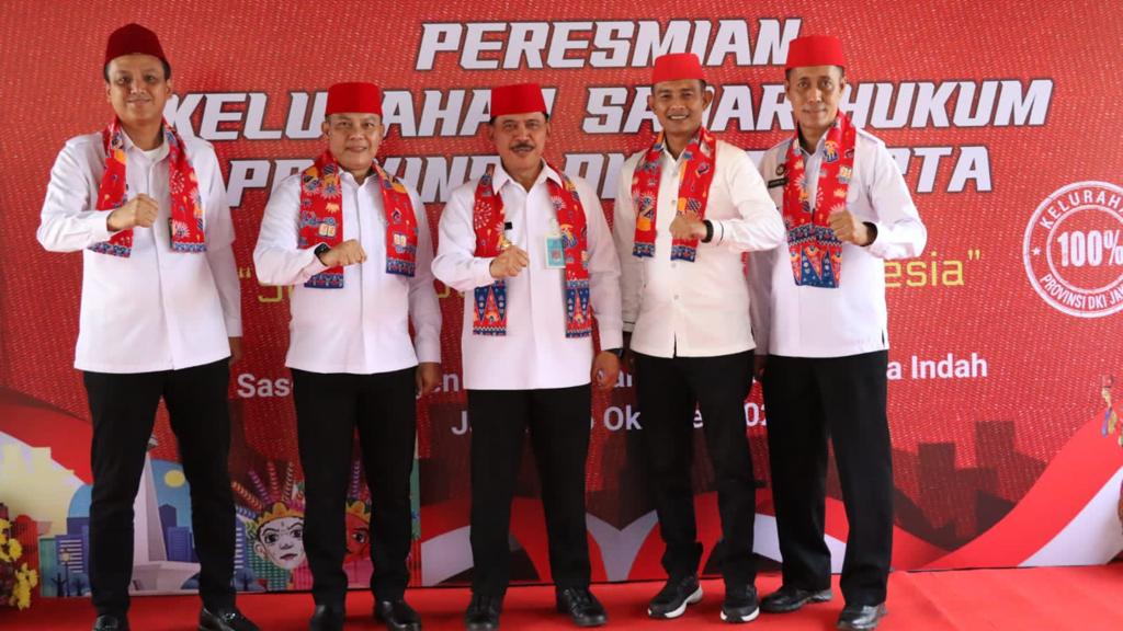 Rutan Cipinang Hadiri Peresmian 68 Kelurahan Sadar Hukum Provinsi DKI Jakarta Tahun Anggaran 2023