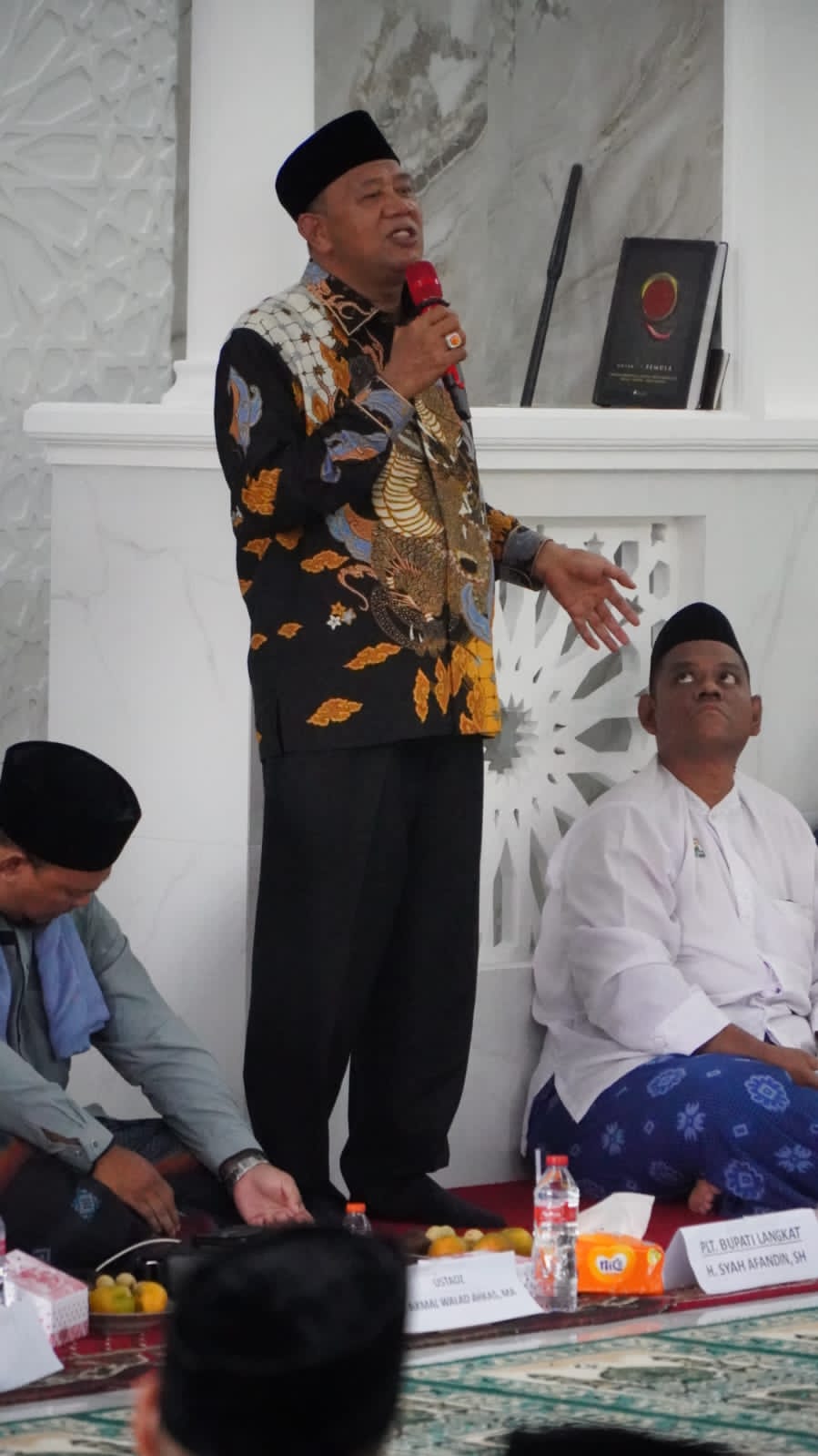 Hadiri Maulid Nabi Di Tanjung Pura, Syah Afandin Himbau Jaga Persatuan Jelang Pemilu