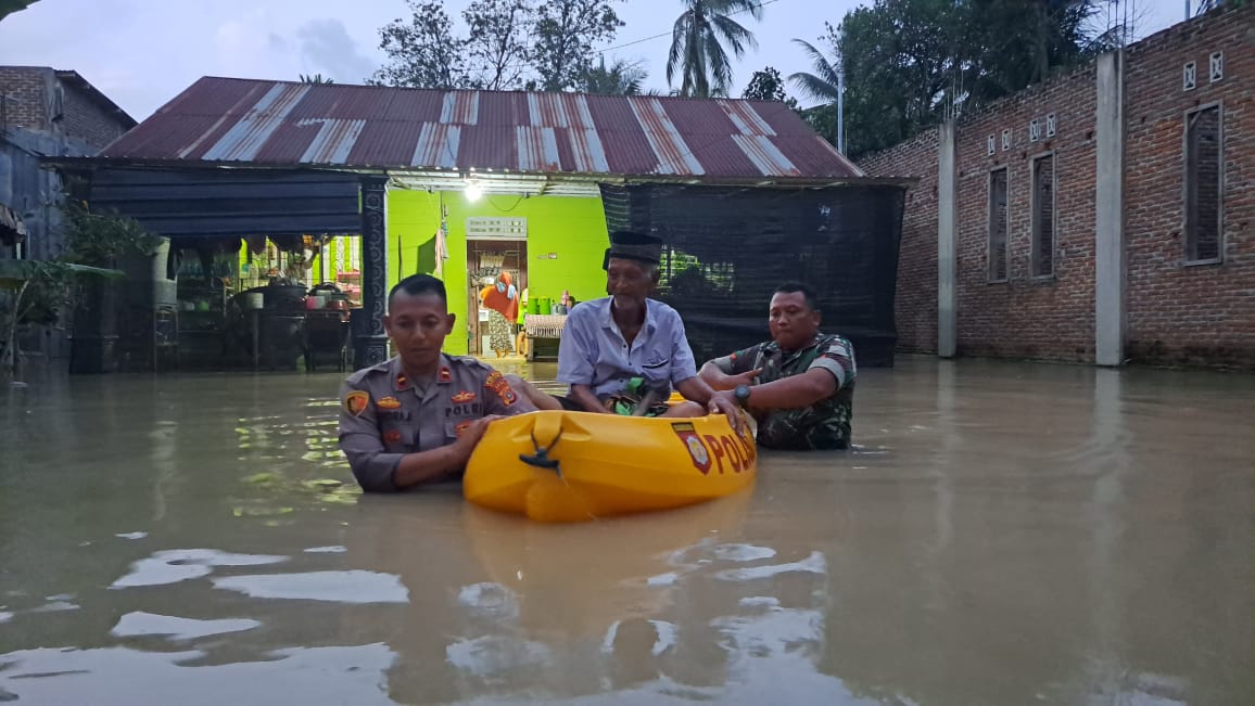 Dilanda Banjir Susulan, 1.384 Rumah di Matangkuli Terendam