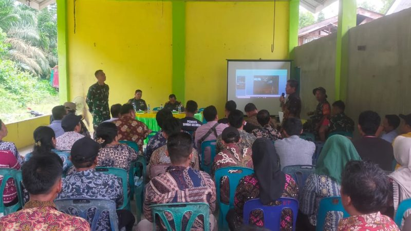 Bina Persatuan dan Kesatuan Warga di Silinda, Danramil 0204-19/BP Lakukan Ini