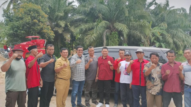 Djarot Saiful Hidayat tinjau Gapoktan Penerima Bantuan Alsintan di Kecamatan wampu