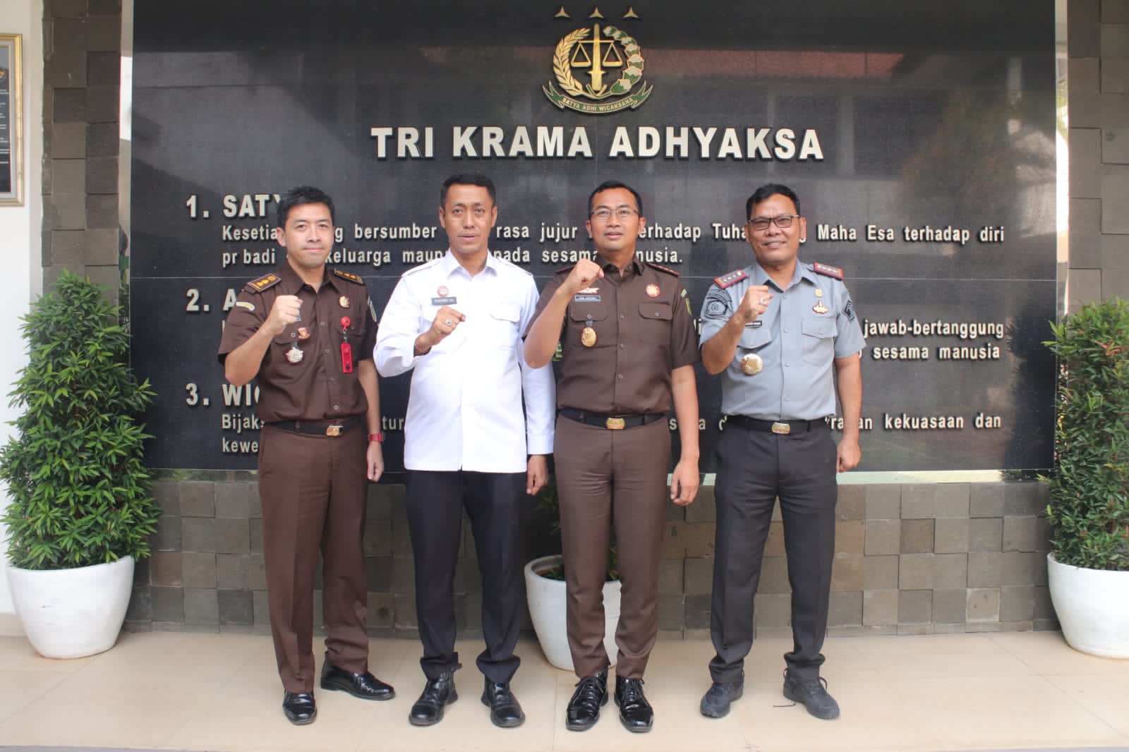 Jalin Sinergi, Kalapas I Cipinang Kunjungi Kantor Kejaksaan Negeri Jakarta Timur