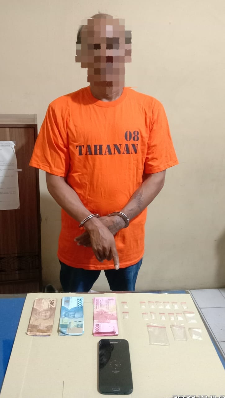 Jual Narkoba Sabu Di Rumah Kost, Pria Kota Tanjung Balai Disikat Polres Tanjung Balai