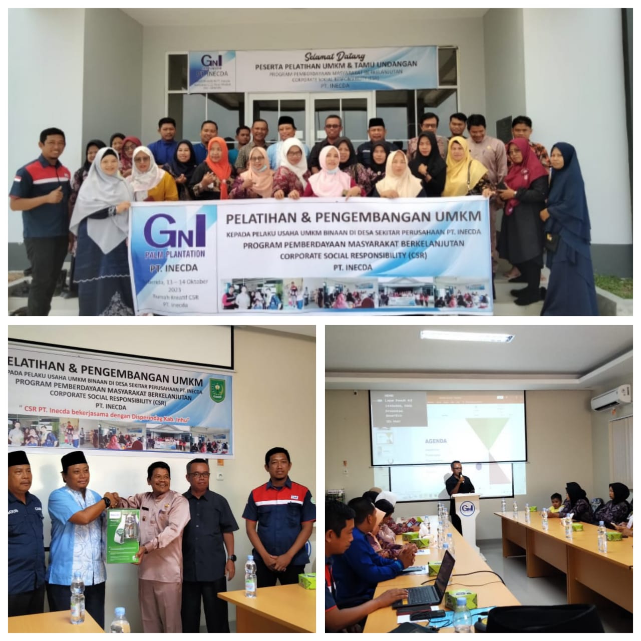 Didukung Dengan Program CSR, PT Inecda Komitmen Kembangkan UMKM Dan IKM Masyarakat Sekitar Perusahaan