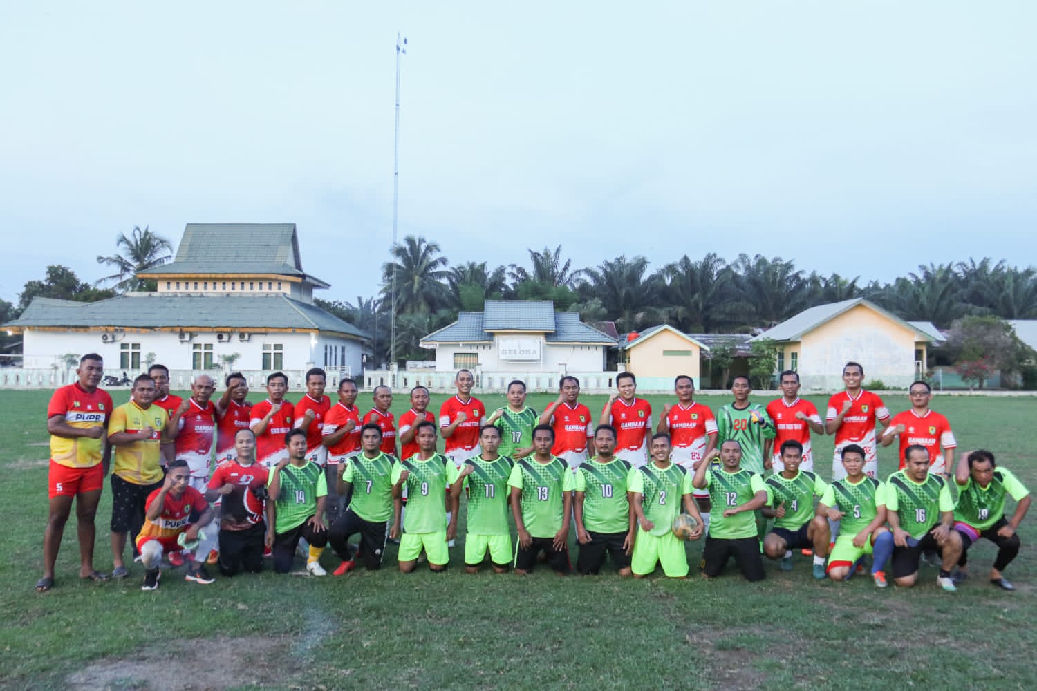 Tim Kemenag Sergai Main Imbang Dengan Tim Forkopimda Dengan Skor 4-4
